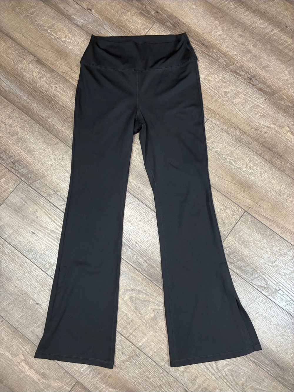 Yogalicious LUX Women's Black Flare Yoga Pants XL